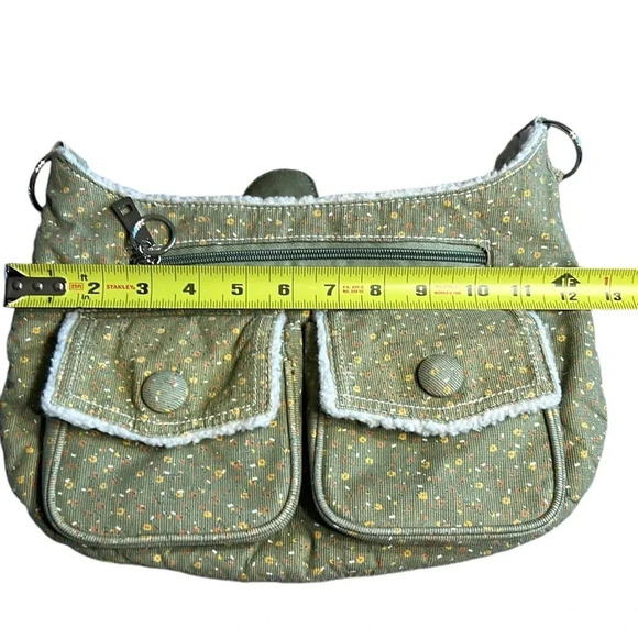 corduroy purse, cotton
shoulder,women ,Sherpa,boho
snap, zip,hoops,floral,grunge - Picture 2 of 13